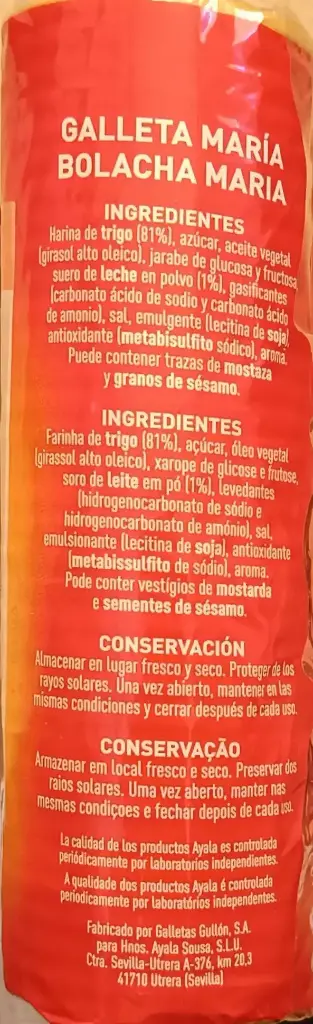 Galletas María Ayala 800g lado 2.webp