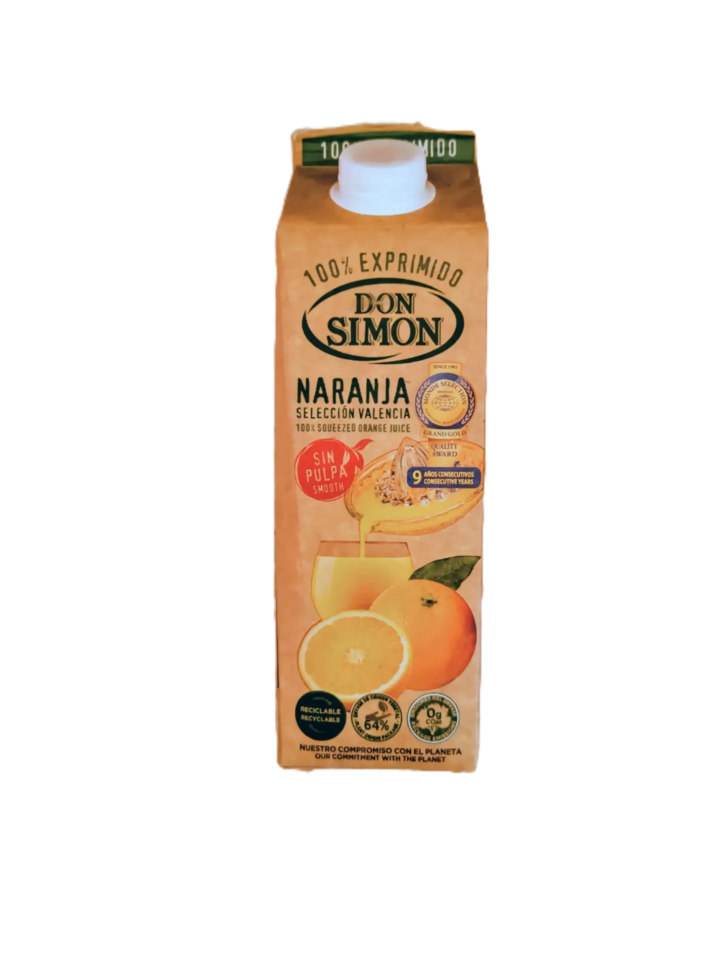 Jugo de naranja Don Simon