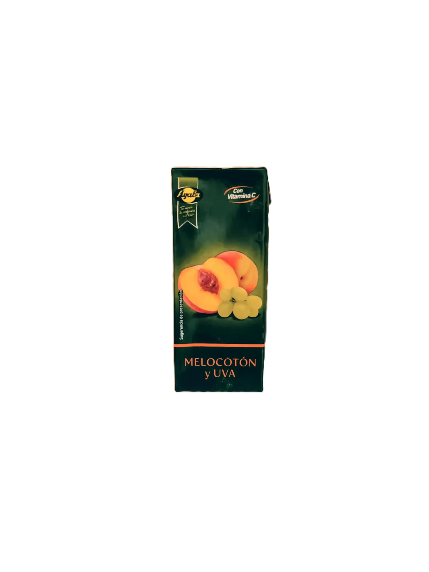 Zumo de melocoton y uva Ayala