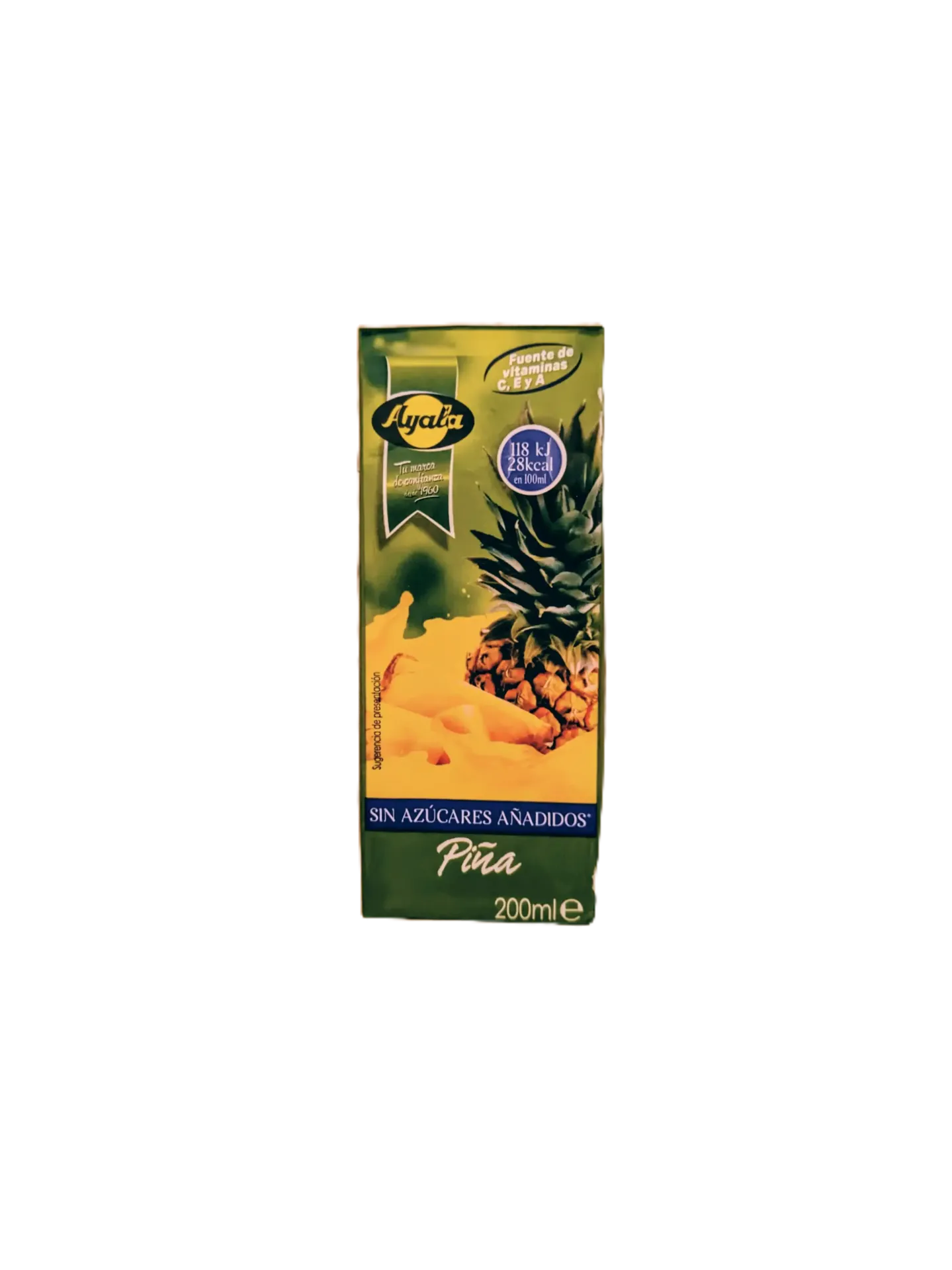 Zumo de piña Ayala 200ml